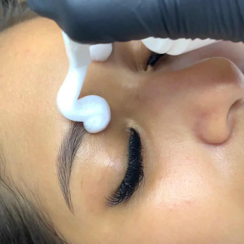 Espuma de Limpeza Facial Higienização Preparo Sobrancelhas Skin Care La Benig 150ml