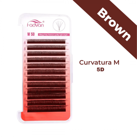 Cílios Fadvan 5D - MARROM