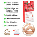 Depilação Folhas Prontas 20 unidades Corporal 3 Fragrâncias DepilFlax