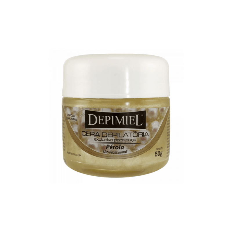 Cera Depilatória para Buço Depimiel Pérola 50g