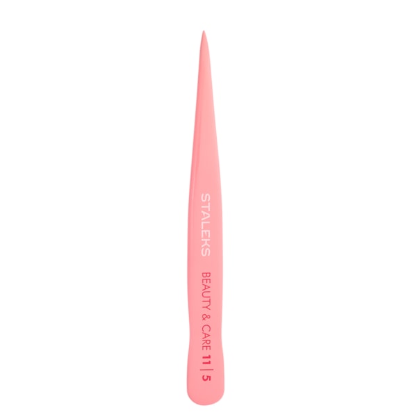 Pinça de Sobrancelha Staleks - Série Beauty e Care 11 - Ponta Fina Pink - TBC-11-5