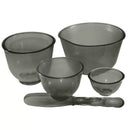 KIT DE CUBETAS E ESPÁTULA PARA TINTURA (Cores Variadas) - Santa Clara