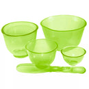 KIT DE CUBETAS E ESPÁTULA PARA TINTURA (Cores Variadas) - Santa Clara