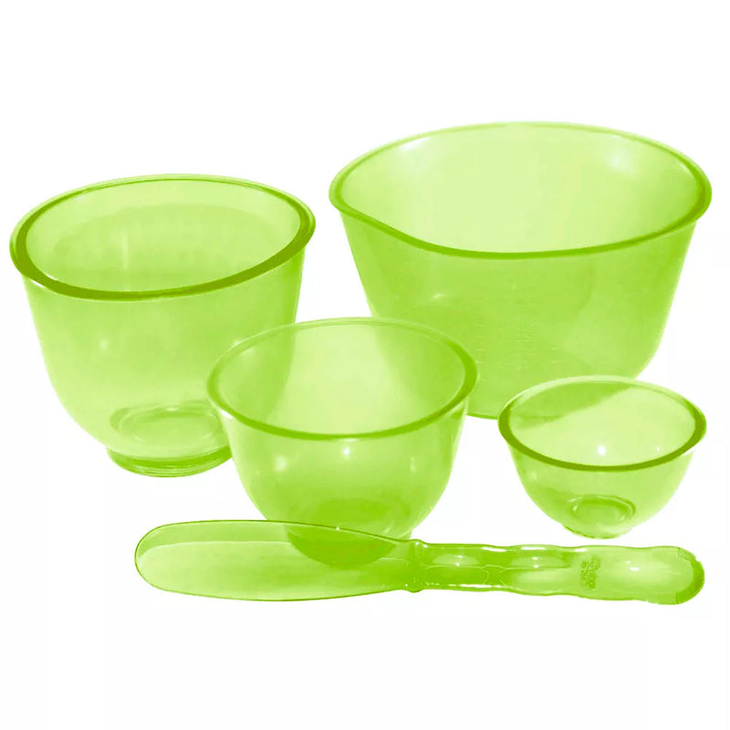 KIT DE CUBETAS E ESPÁTULA PARA TINTURA (Cores Variadas) - Santa Clara