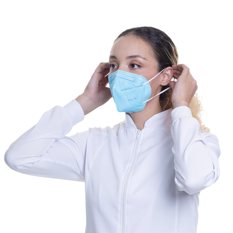 MÁSCARA DE PROTEÇÃO RESPIRATÓRIA N95/PFF2 (3 unidades)