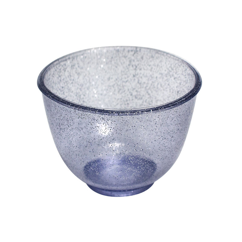 TIGELA EM PVC FLEXÍVEL MULTIUSO (CUBETA) COM GLITTER - P
