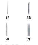 Agulha Universal 3 ponta  + Ponteira (Circular)