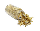 FOLHAS DE OURO DOURADO - POTINHO DECORAÇÃO NAILS