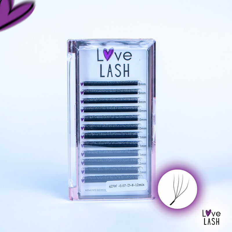 Cílios Love Lash 4D W Egípcio