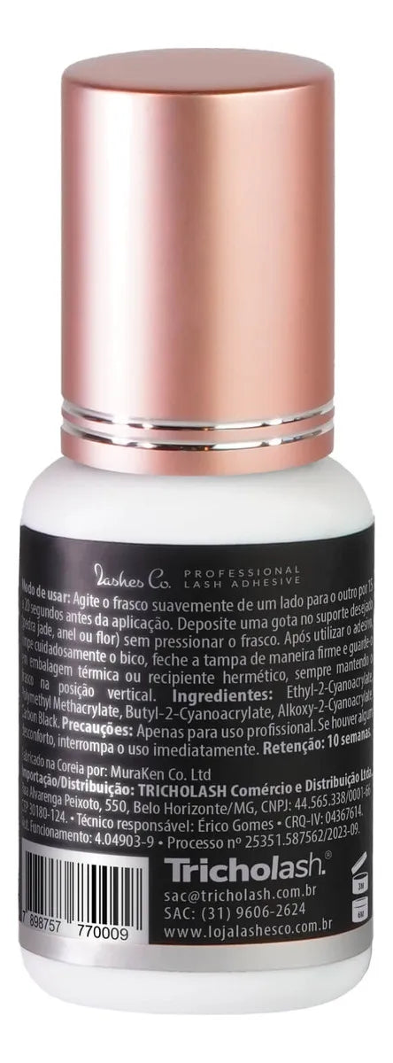 Cola Lashes Co Pure++ Adesivo para Extensão de Cílios 3ml - Lashes Co