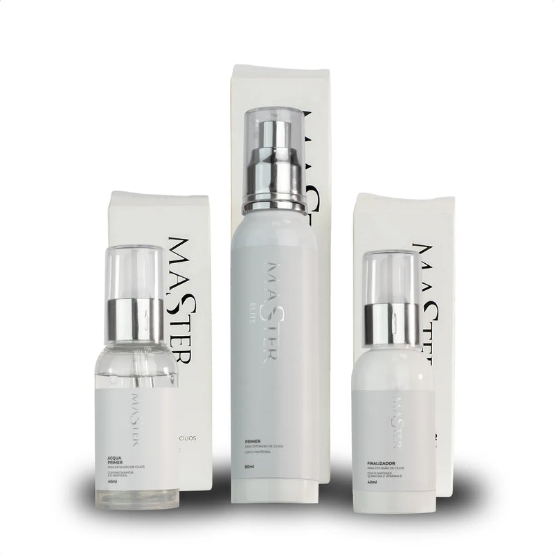 Kit Retenção Master Acqua + Primer + Finalizador Com Anvisa