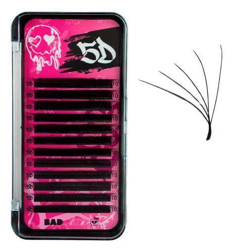 Cílios BAD PINK - 5D