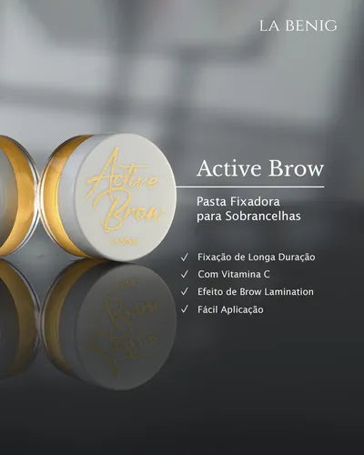 Active Brow - Pasta Fixadora para Sobrancelhas com Vitamina C