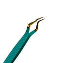 Pinça JD LASHES 08 Isolamento - Semi Curva - Extensão de Cilios