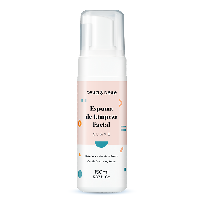 Espuma de Limpeza Facial 150ml - Della & Delle