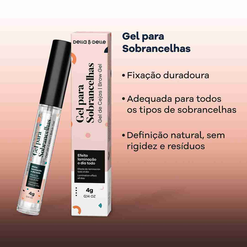 Gel de Sobrancelhas 4g - Della & Delle