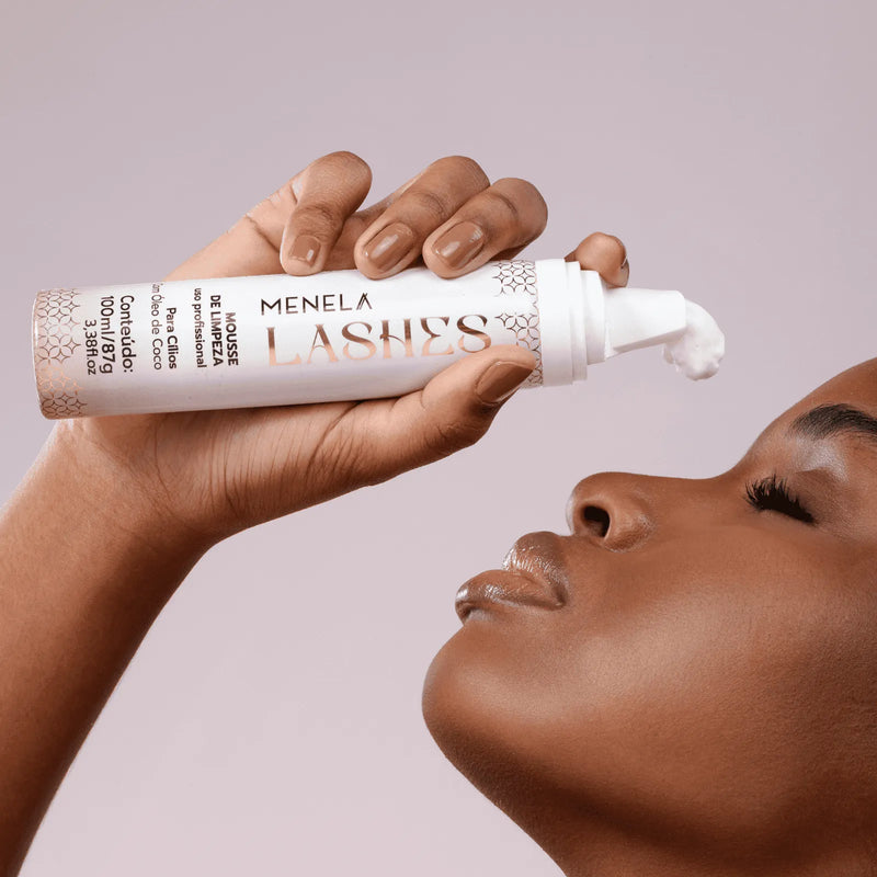 Mousse de Limpeza Menela Lashes 100ml