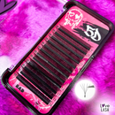 Cílios BAD PINK - 5D
