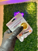 PÓ CROMO DOURADO + COTONETE APLICADOR - HELEN COLOR