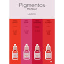 Kit de Lábios Menela - Pigmentos 3ml