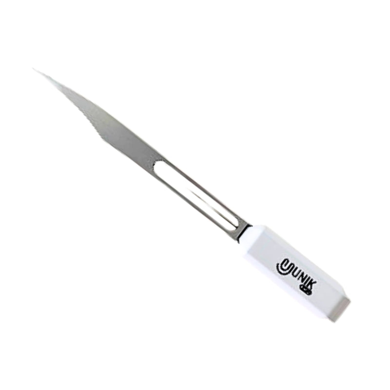 Pinça LED Curvada para Extensão de Cílios - Yunik PRO