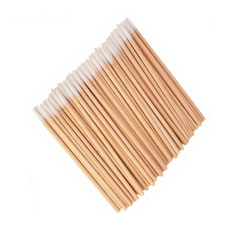 Palito com Algodão para Desing de Sobrancelhas - 100un