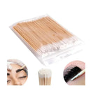 Palito com Algodão para Desing de Sobrancelhas - 100un