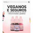 Kit de Sobrancelhas Menela - Pigmentos 3ml