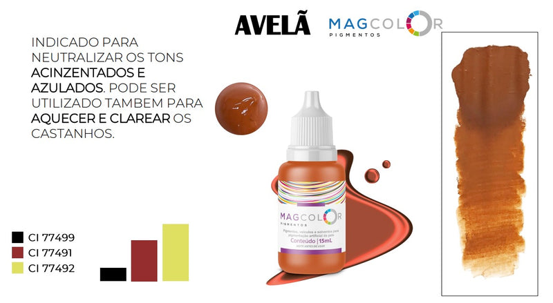 Pigmento MagColor Avelã 5ML