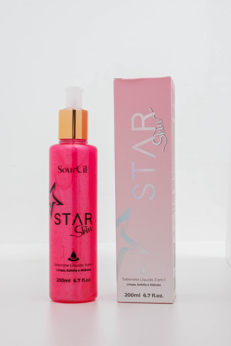 Sabonete Esfoliante Facial 3 em 1 STAR SKIN Sourcil