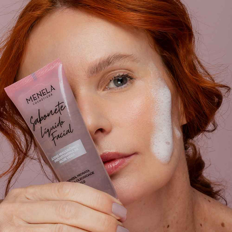 Sabonete Líquido Facial Menela 80ml