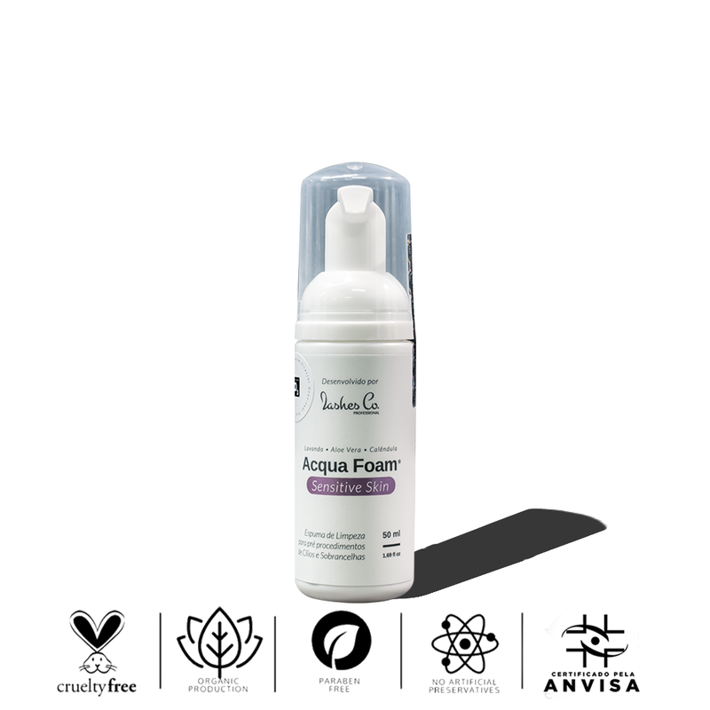 Acqua Foam Sensitive 50mL - Lashes co