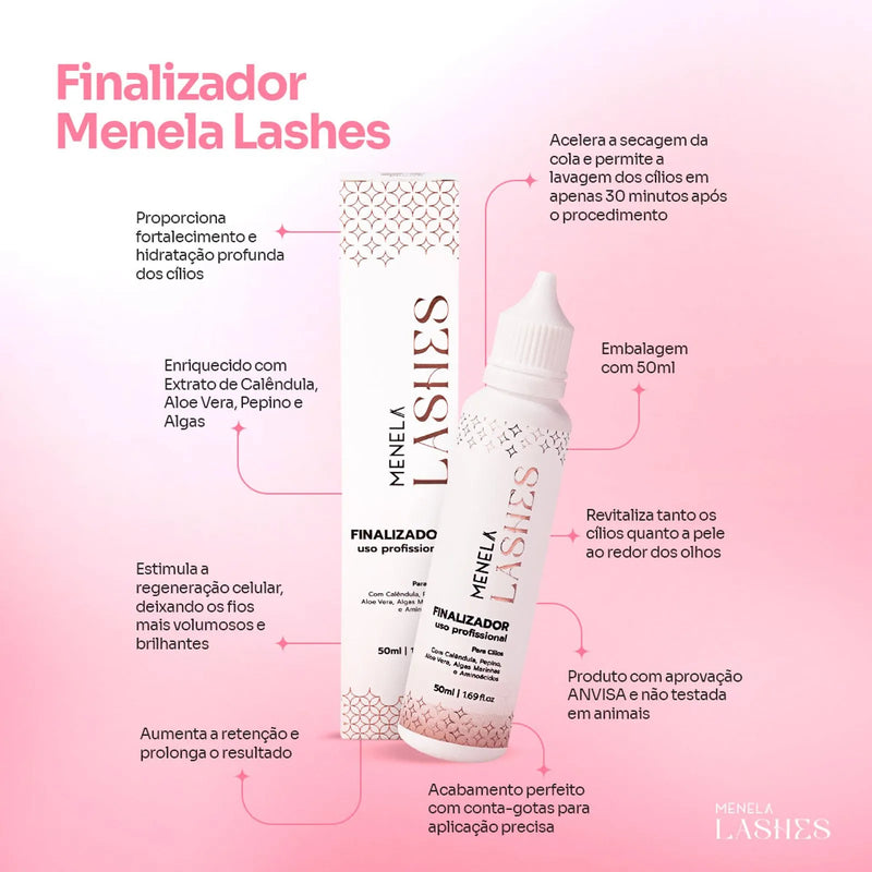 Finalizador Menela Lashes 50ml