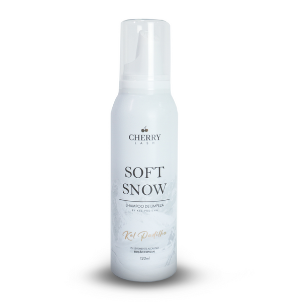 Espuma de Limpeza Cherry Lash Soft Snow 120ml
