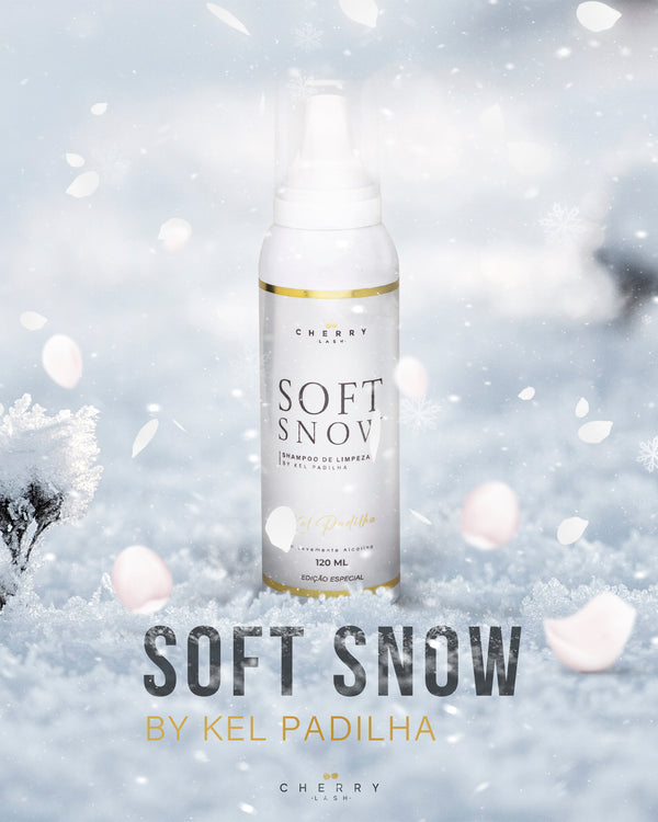 Espuma de Limpeza Cherry Lash Soft Snow 120ml