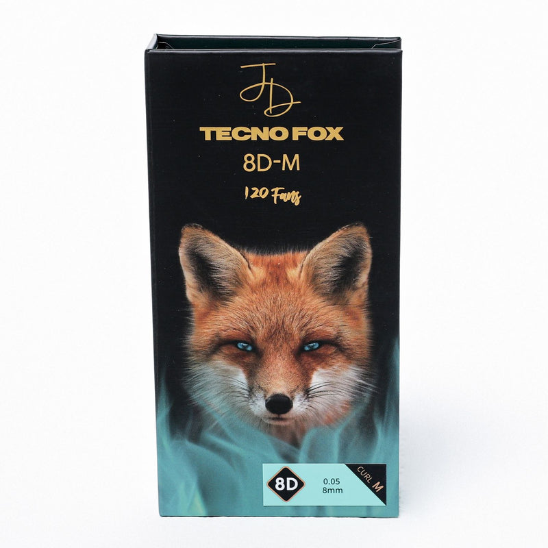 Tecno Fox 8D Volume M D 0.05 Preto 120 Fans Prontos - JD LASHES