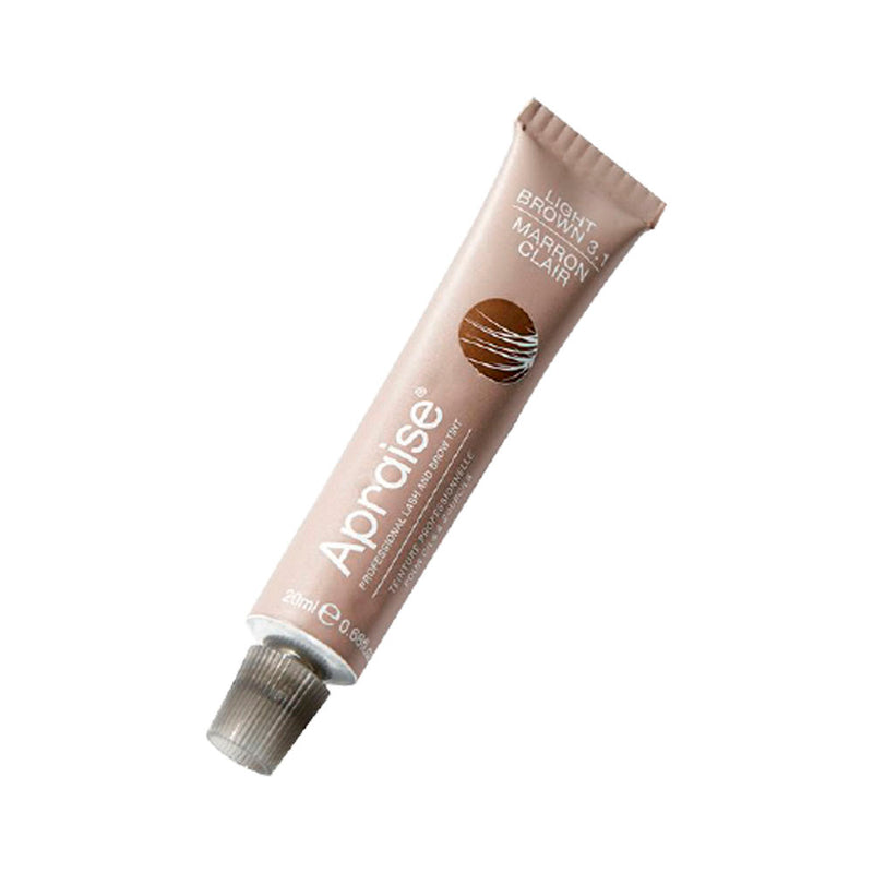 Tinta/tintura para sobrancelhas e cílios Castanho Claro 20ml Apraise